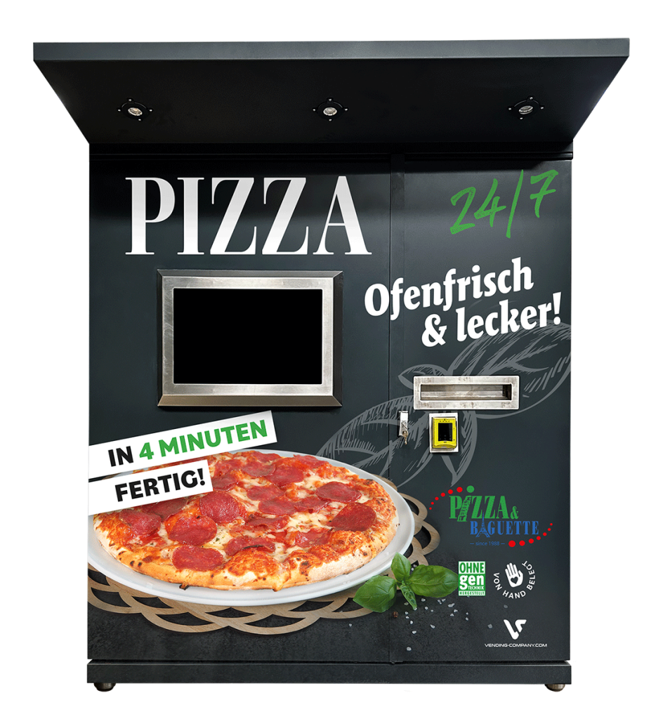 installer un distributeur automatique pizza